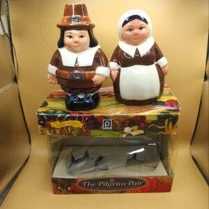 Pilgrim Salt and Pepper Shakers!